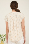 Stripe Floral Blouse