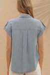 Striped Chambray Shirt