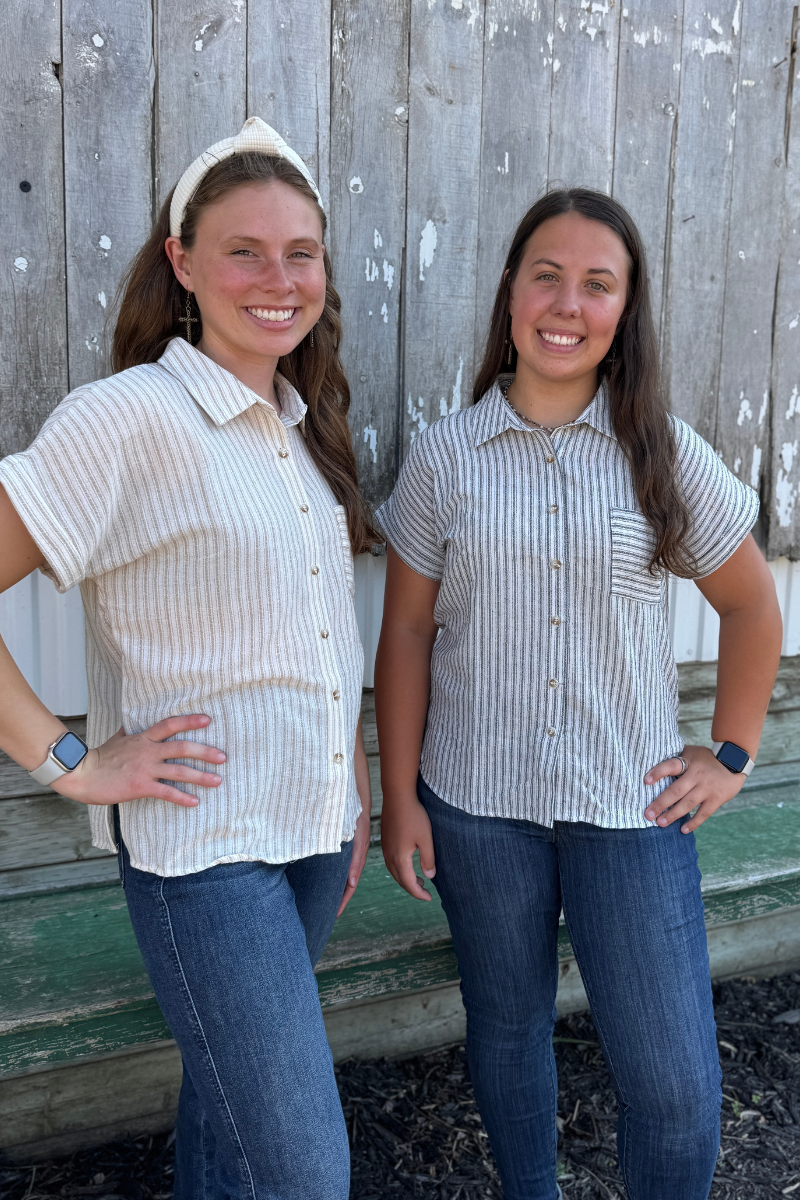 Striped Linen Shirt