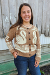 Swan Sweater Cardigan