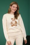 Teddy Bear Knit Sweater