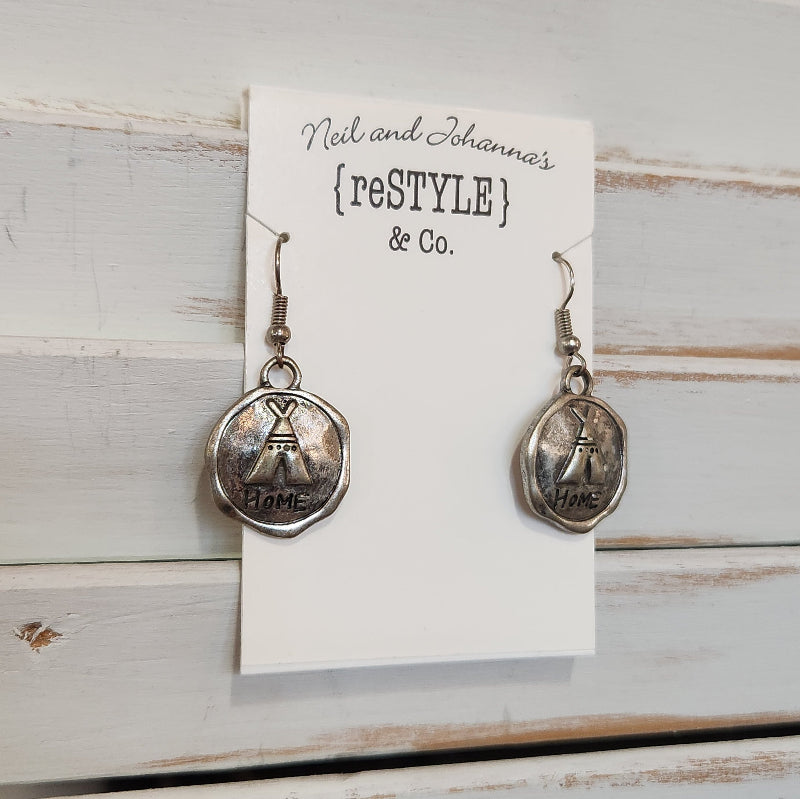 Teepee Home Earrings
