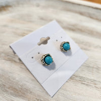 Turquoise Stud Earrings