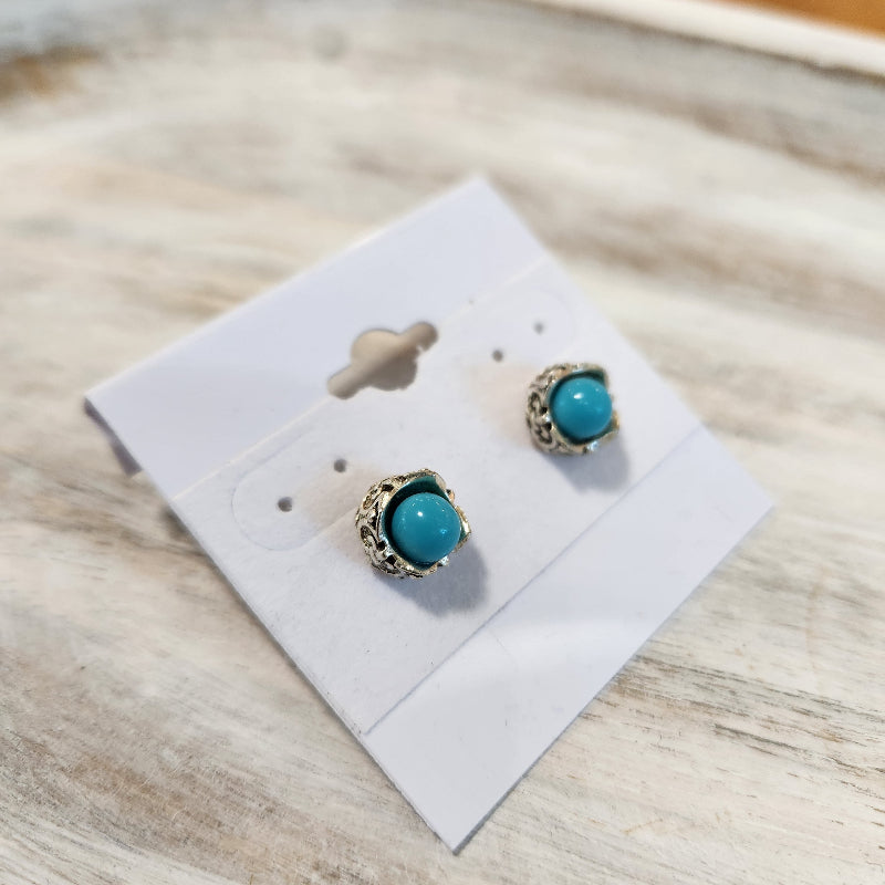 Turquoise Stud Earrings