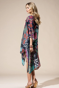 Valerie Multicolor Kimono