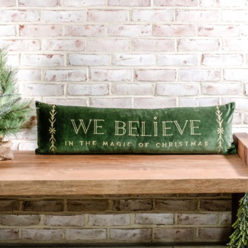 Velvet Believe Pillow