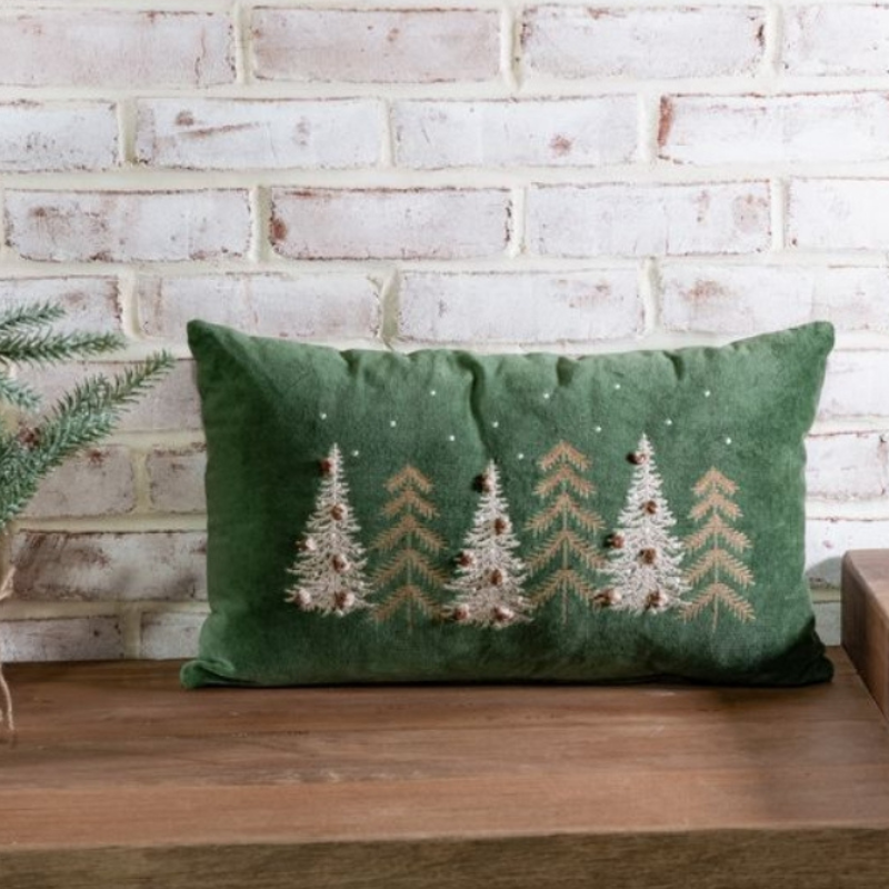 Velvet Pines Pillow