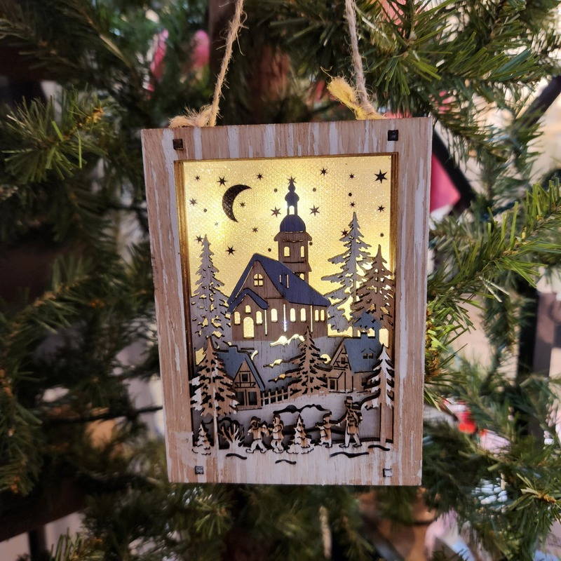 Village Light Up Ornament