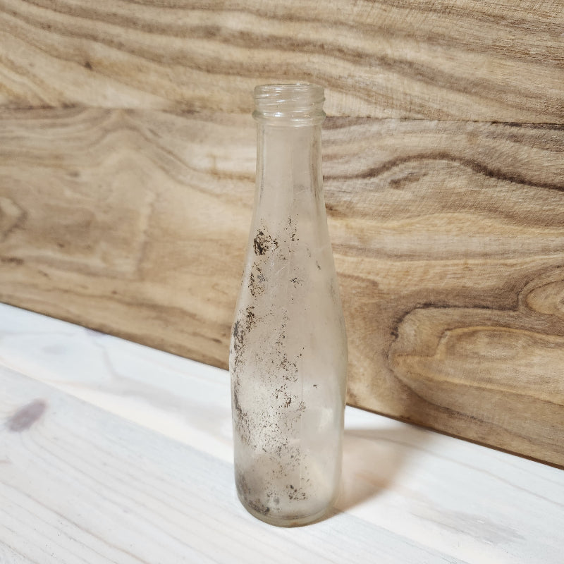 Vintage 1961 Glass Beverage Bottle