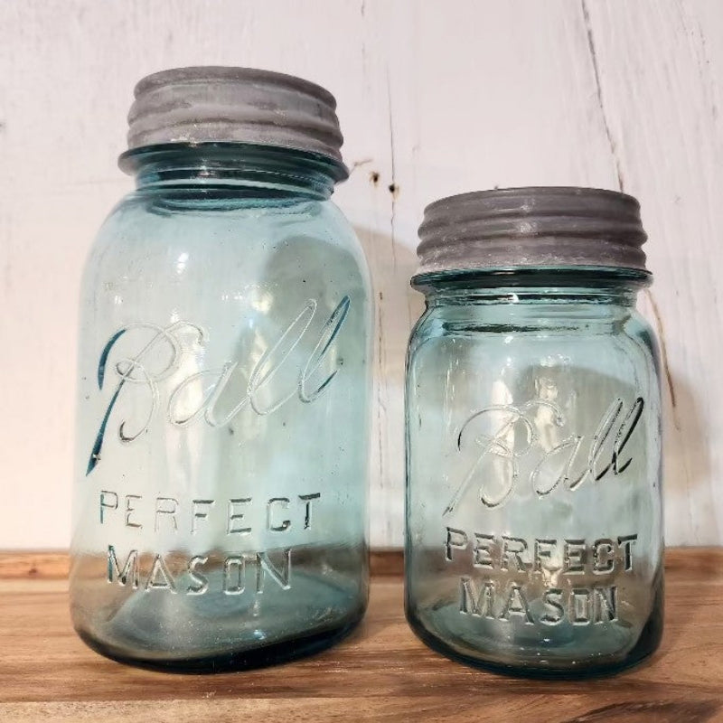 Blue Ball Perfect Mason Jar