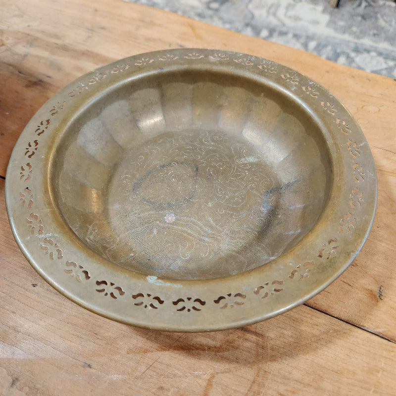 Vintage Brass Bowl