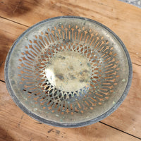 Vintage Brass Pedestal Bowl