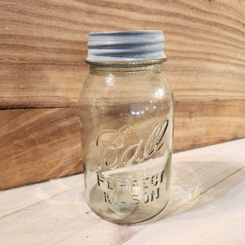 Vintage Clear Ball Perfect Mason Jar