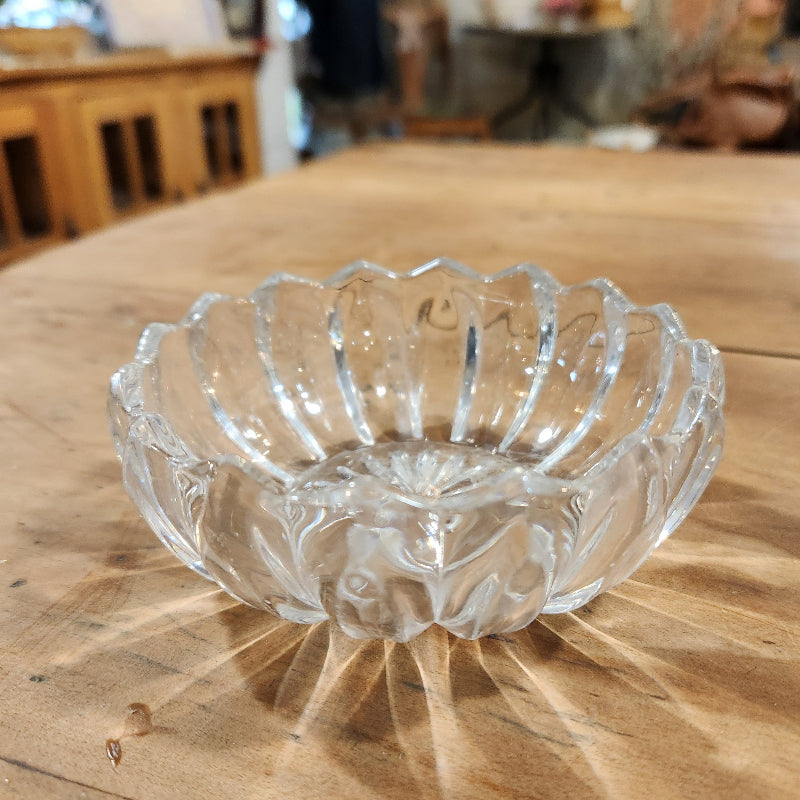 Vintage Glass Candy Dish