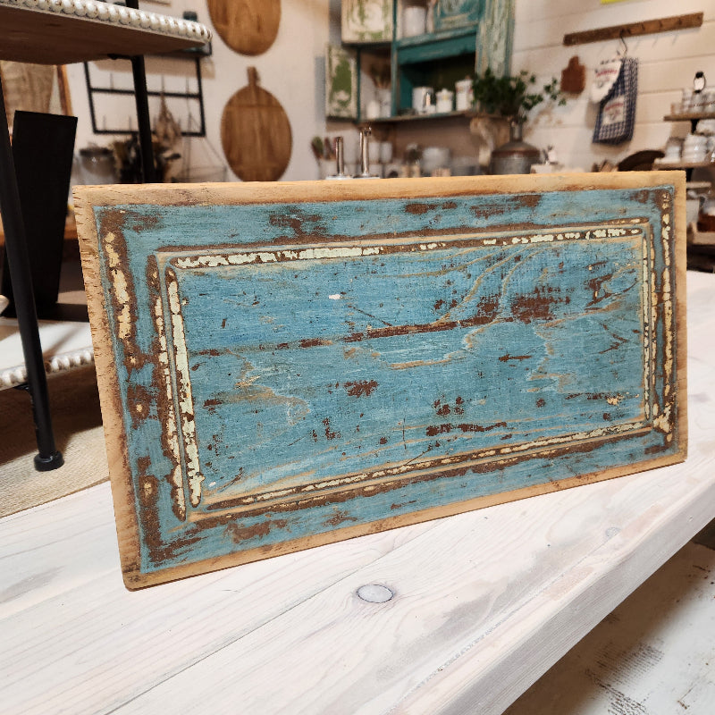 Distressed Wooden Panel