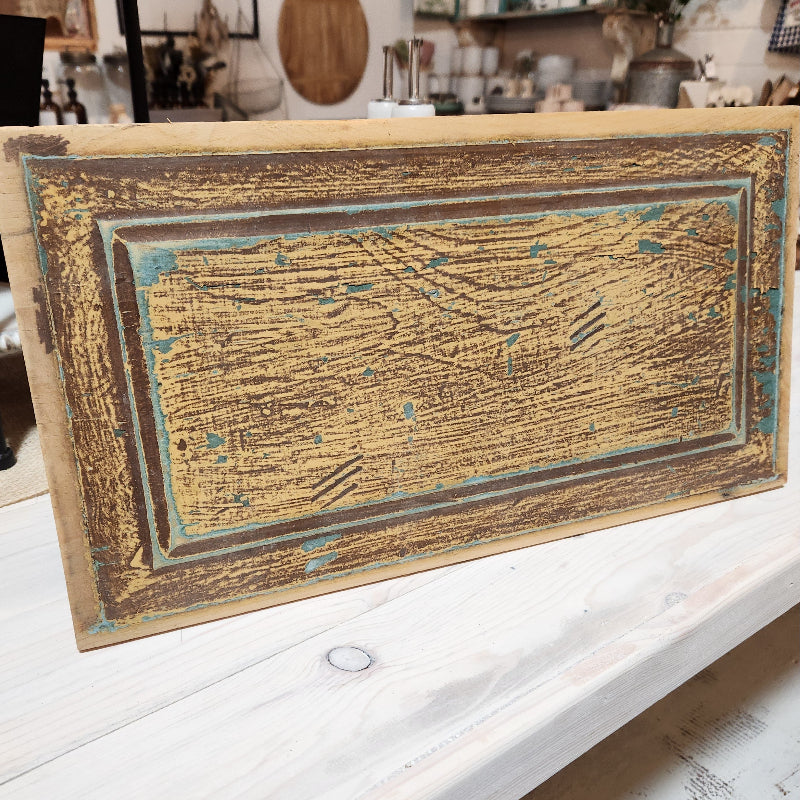 Distressed Wooden Panel
