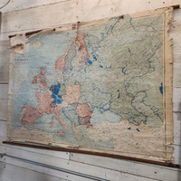 Vintage Europe Map