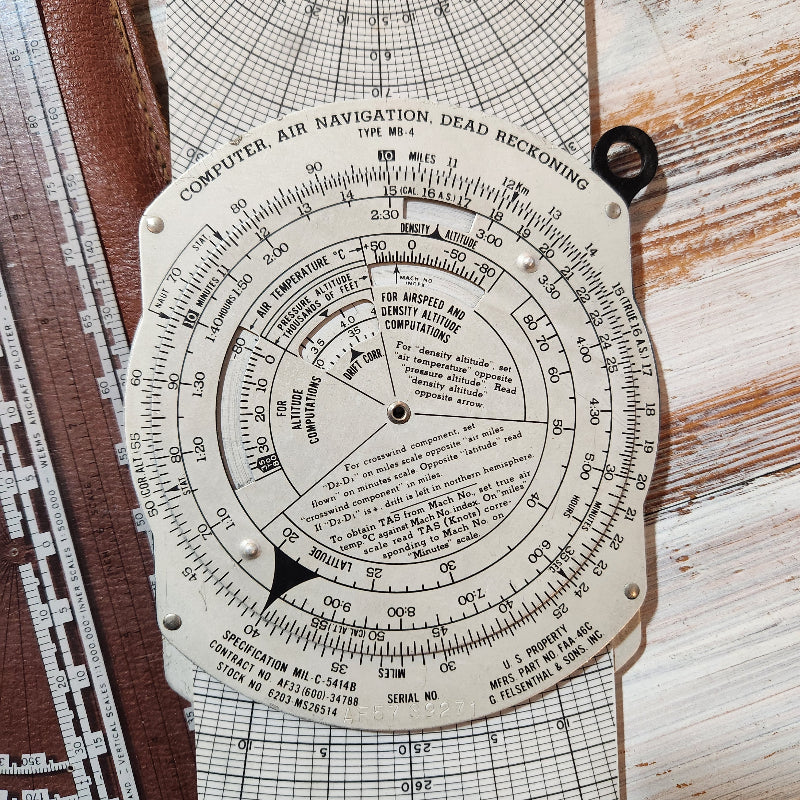 Vintage Pilot Air Navigation Tools