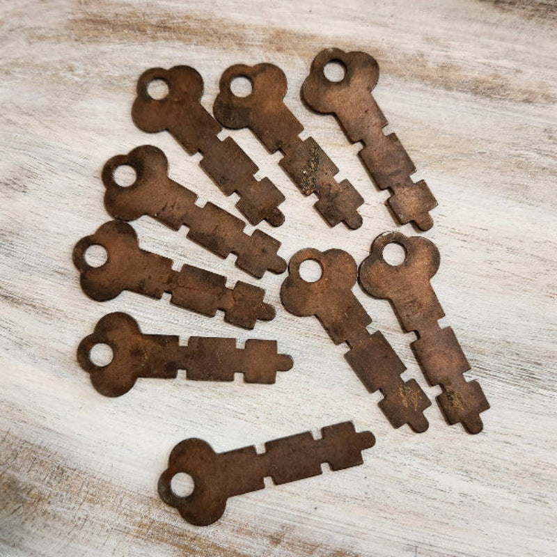 Vintage Flat Key Set