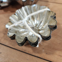 Vintage French Brioche Fluted Mold Set