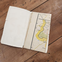Vintage Belgium Map Booklet