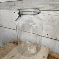 Vintage Italian Glass Food Storage Jar