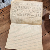 Vintage Manuscript Writing Tablet