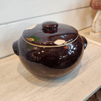Vintage McCoy Stoneware Bean Pot