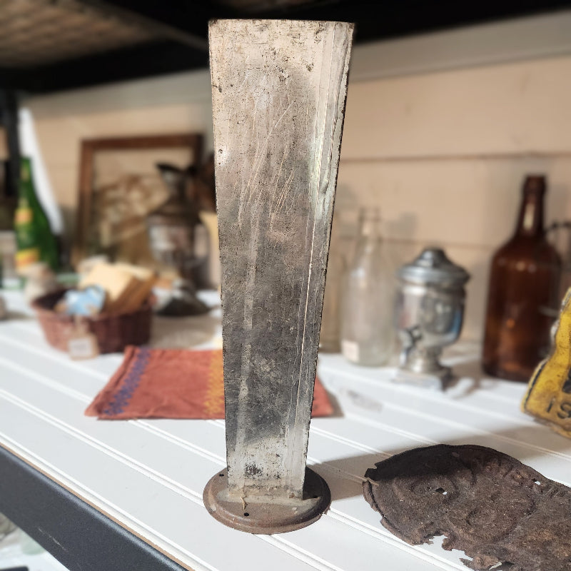 Vintage Metal Pillar Candle Mold