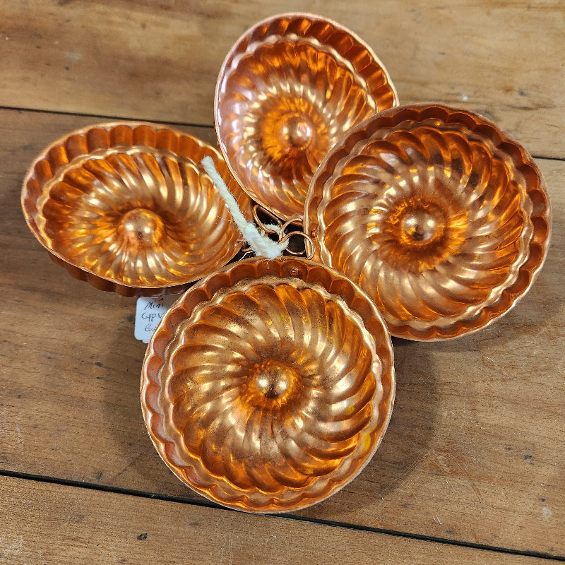 Vintage Mini Copper Mold Set