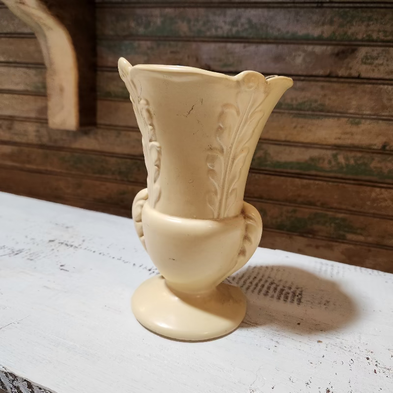 Vintage Yellow Vase