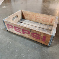 Vintage Pepsi Wood Crate