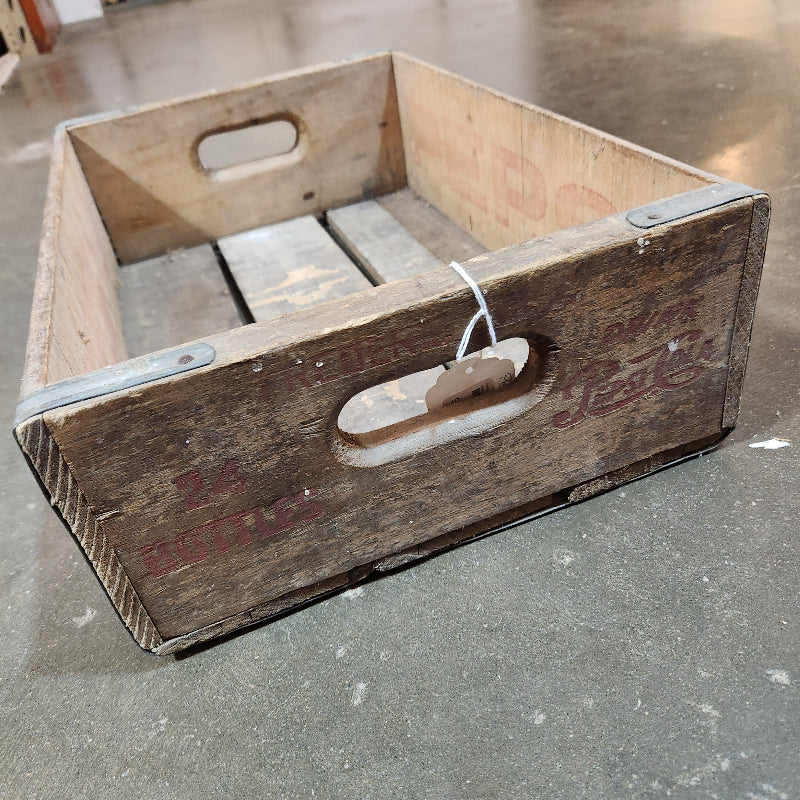 Vintage Pepsi Wood Crate