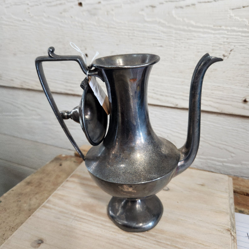 Vintage Pewter Tea Pot