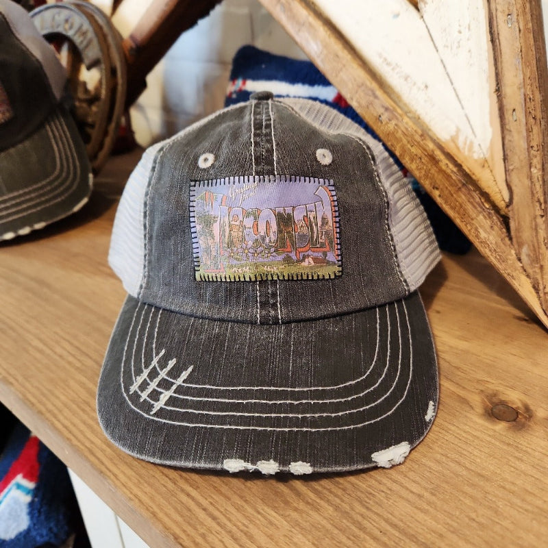 Vintage Postcard Trucker Hat