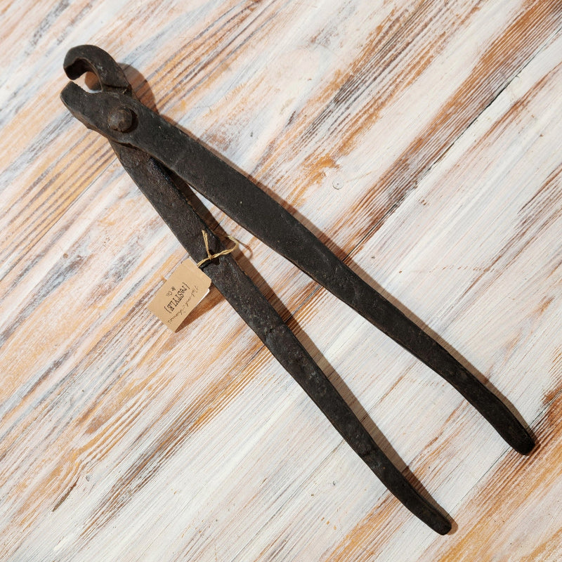 Vintage Iron Blacksmith Tongs