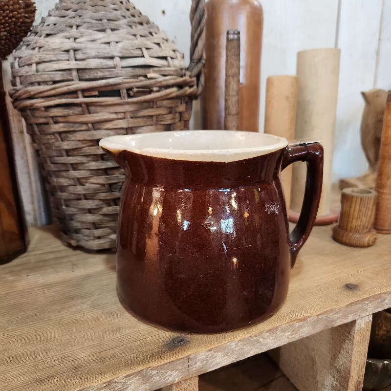 Antique Stoneware Pitcher