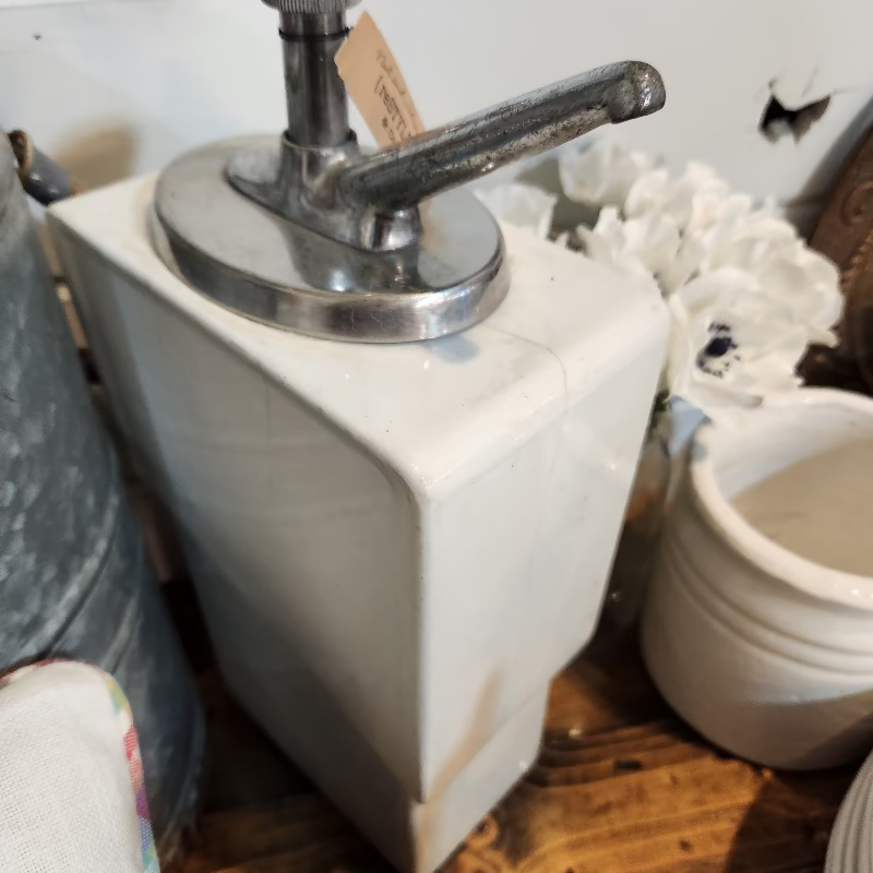 Vintage Syrup Canister
