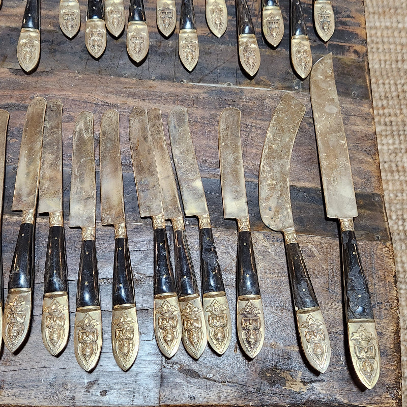 Vintage Thai Bronzeware Set
