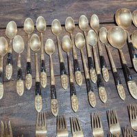 Vintage Thai Bronzeware Set