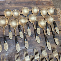Vintage Thai Bronzeware Set