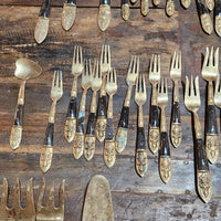Vintage Thai Bronzeware Set