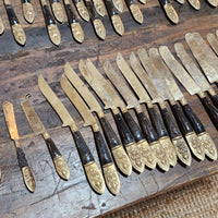 Vintage Thai Bronzeware Set