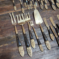Vintage Thai Bronzeware Set