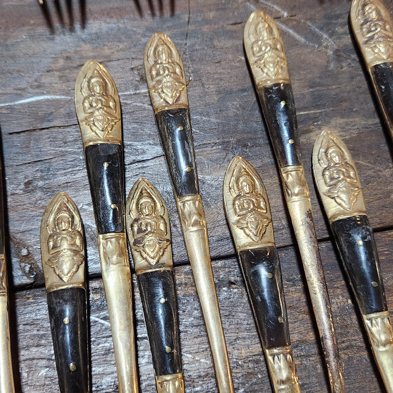 Vintage Thai Bronzeware Set