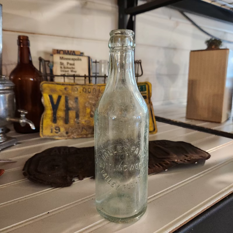 Vintage Valley Park Soda Bottle