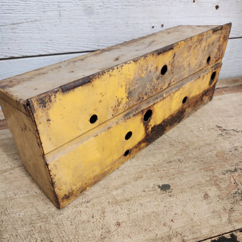 Vintage Wall Mount Toolbox
