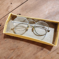Vintage 1930 Wire Rim Eyeglasses