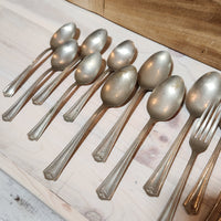 Vintage Silverplate Flatware Set
