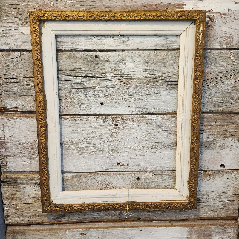Vintage Wooden Picture Frame Set